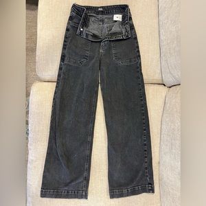 Women’s JBD black, wide leg jeans. Gently used, great condition.